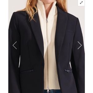 Veronica Beard Ivory Cashmere Dickey